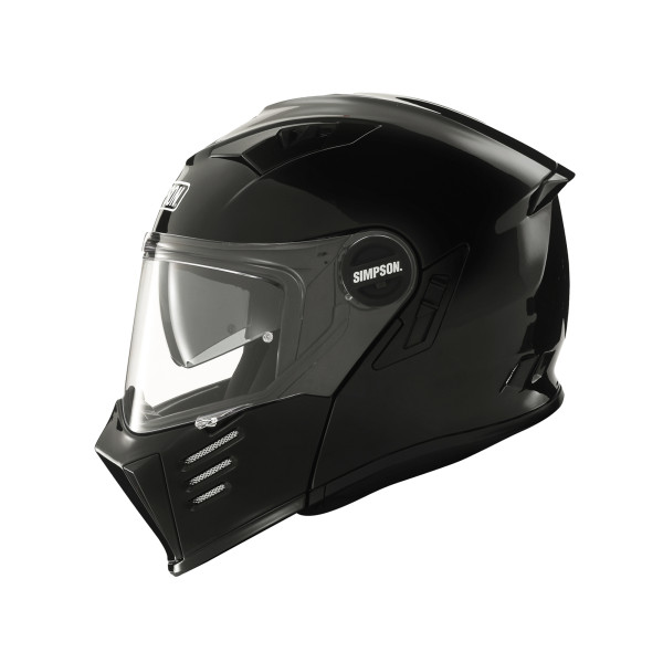 Simpson Simpson Darksome Solid Black Full Face Helmet
